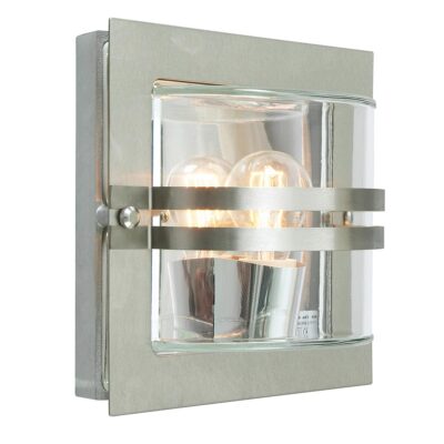 Alpenglow Coastal Outdoor Wall Light Stainless Steel