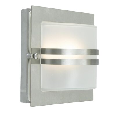 Alpenglow Modern Stainless Steel Outdoor Wall Light
