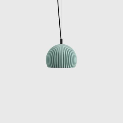 Amberfield Ribbed Ceramic Dome Pendant Light Dia. 14 23 29 35