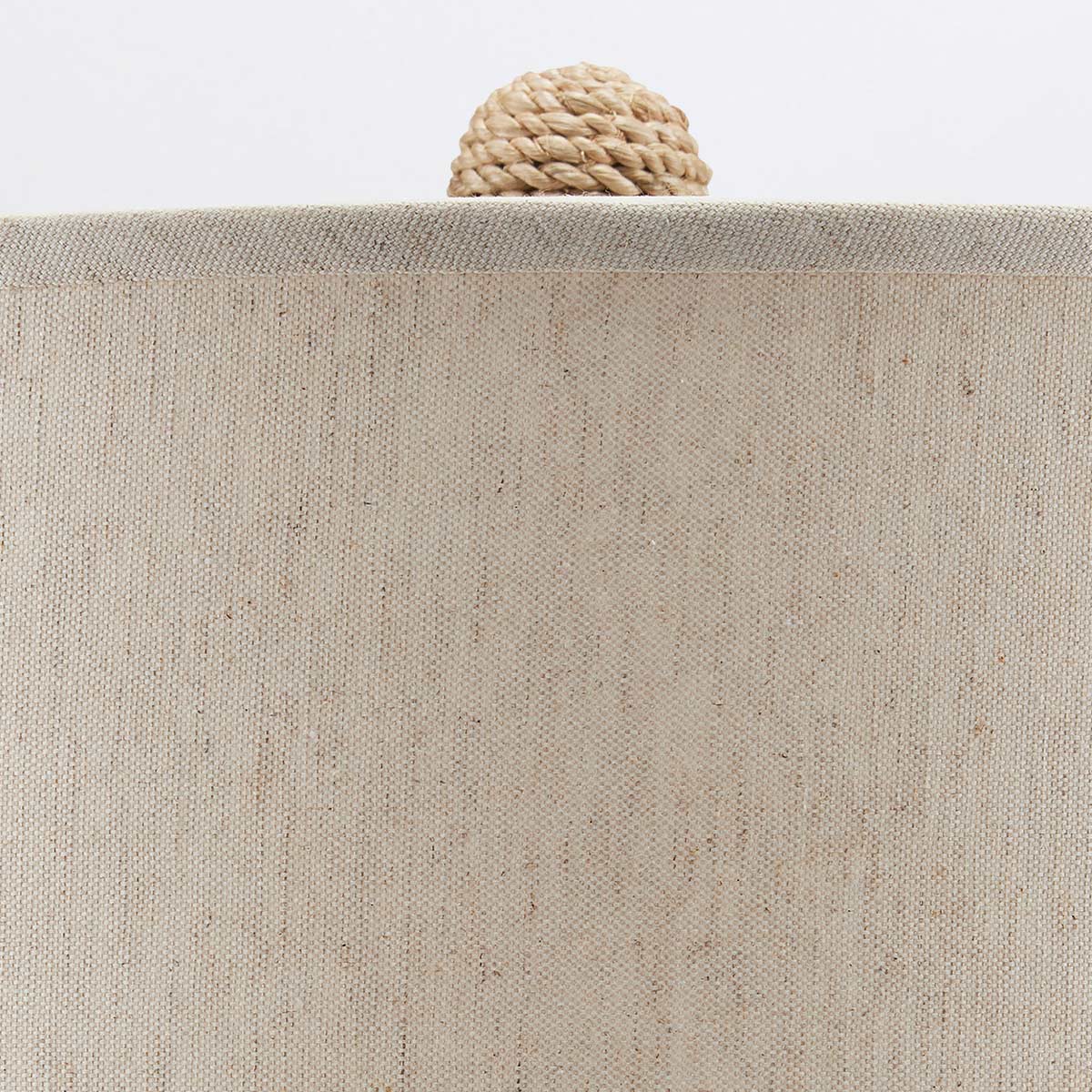 Ambervale Hamptons Abaca Rope Table Lamp Natural Ambervale Hamptons Abaca Rope Table Lamp Natural — detail view
