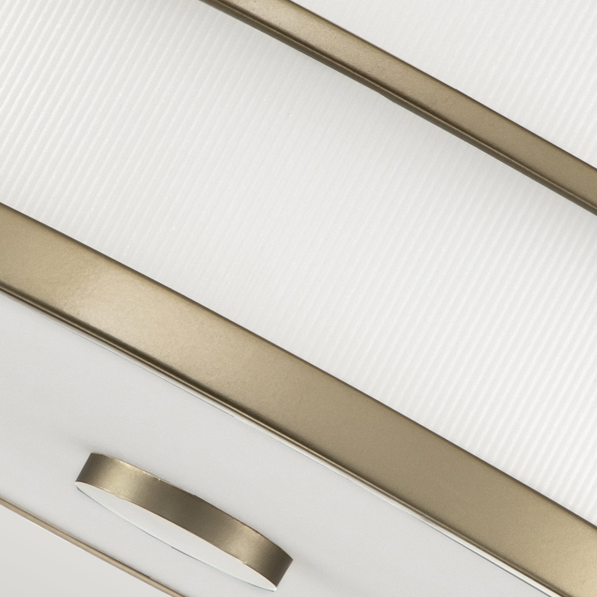 Amberweld Hamptons Ceiling Flush Natural Brass Amberweld Hamptons Ceiling Flush Natural Brass — detail view