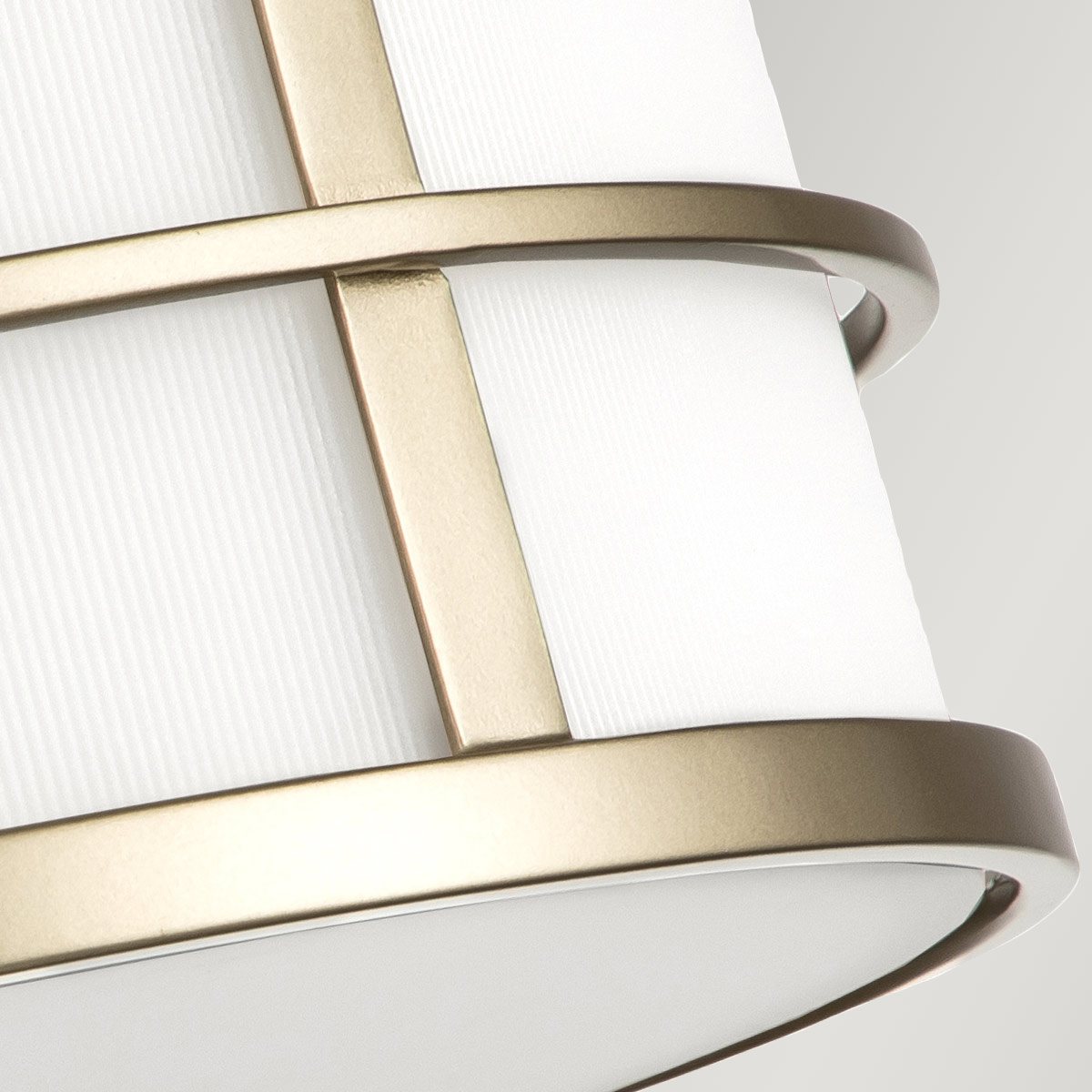 Amberweld Hamptons Ceiling Flush Natural Brass Amberweld Hamptons Ceiling Flush Natural Brass — detail view