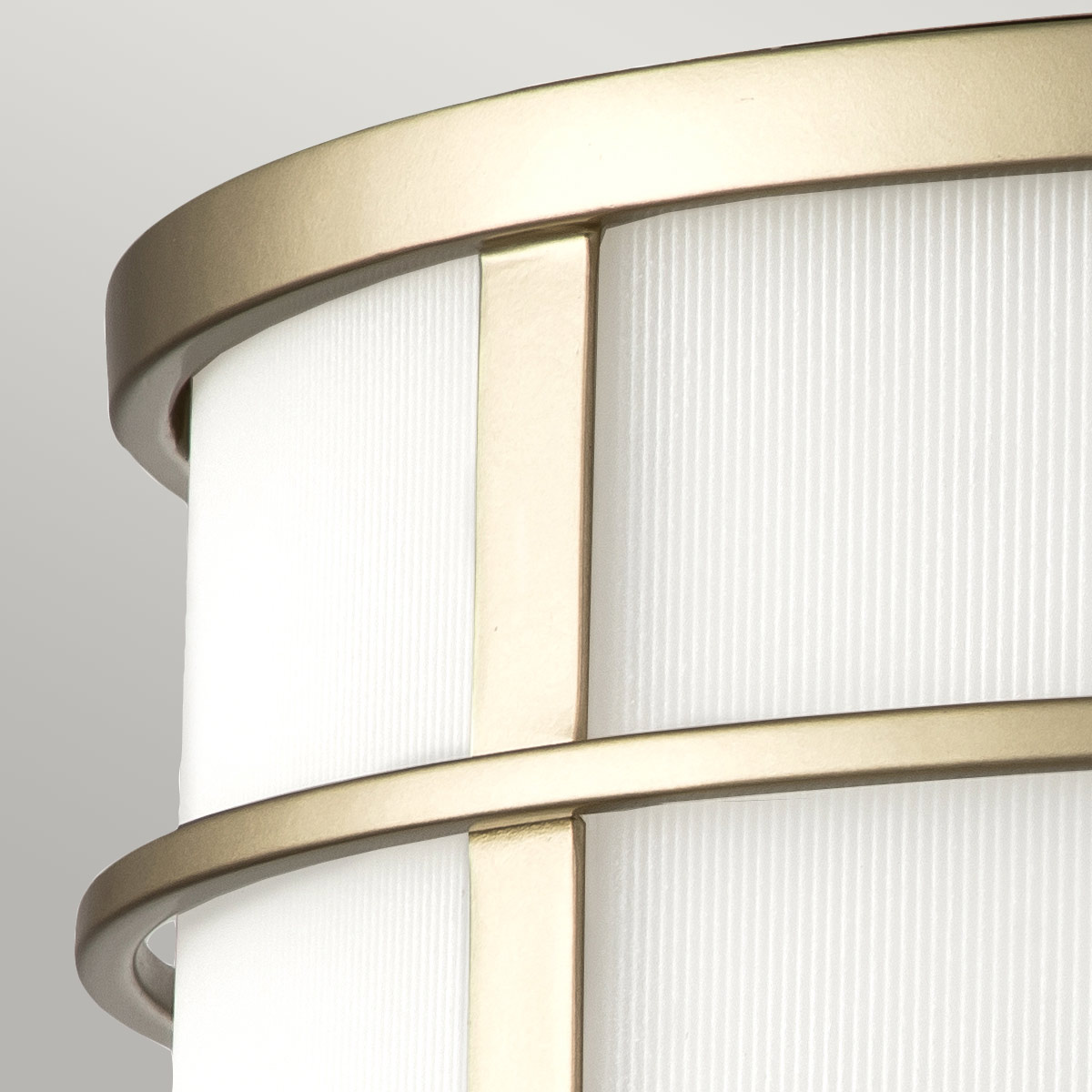 Amberweld Hamptons Ceiling Flush Natural Brass Amberweld Hamptons Ceiling Flush Natural Brass — detail view