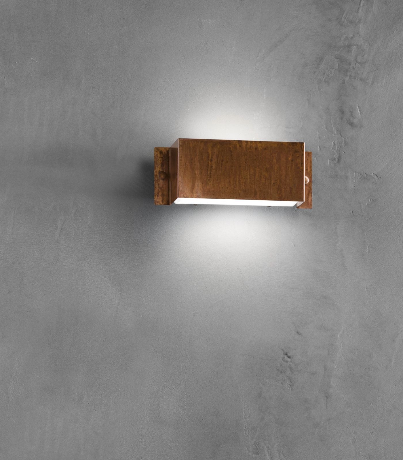 Anzio Industrial Copper Outdoor Wall Light Anzio Industrial Copper Outdoor Wall Light