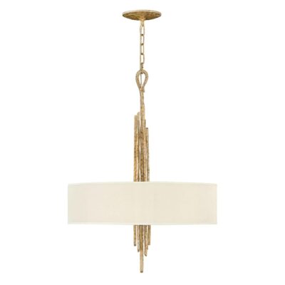 Ashborne Peak Contemporary Pendant Champagne Gold