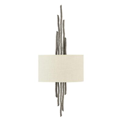 Ashborne Peak Sculptural Wall Light in Matte Bronze
