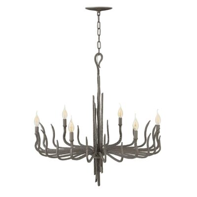 Ashborne Peak Twig Branch Chandelier Bronze