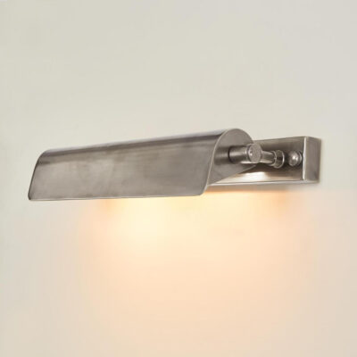 Ashbourne Hamptons Picture Wall Light Antique Silver