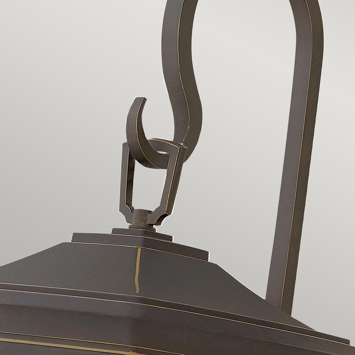 Ashbourne Row Traditional Wall Lantern Oil Rubbed Bronze Ashbourne Row Traditional Wall Lantern Oil Rubbed Bronze — detail view