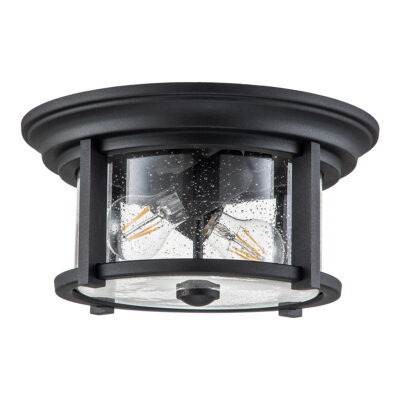 Ashbrook Manor Hamptons Outdoor Ceiling Flush Black
