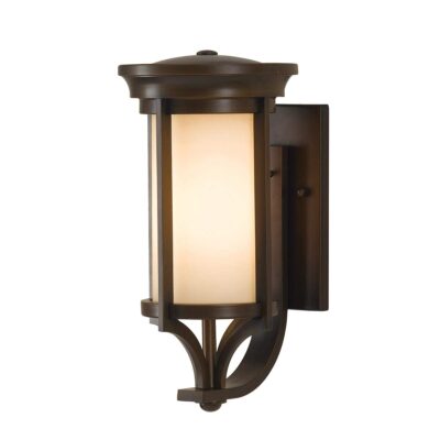 Ashbrook Manor Transitional Outdoor Wall Light Heritage Bronze