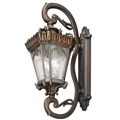 Ashcombe Court Grand Extra Large Traditional Outdoor Wall Light Aged Bronze