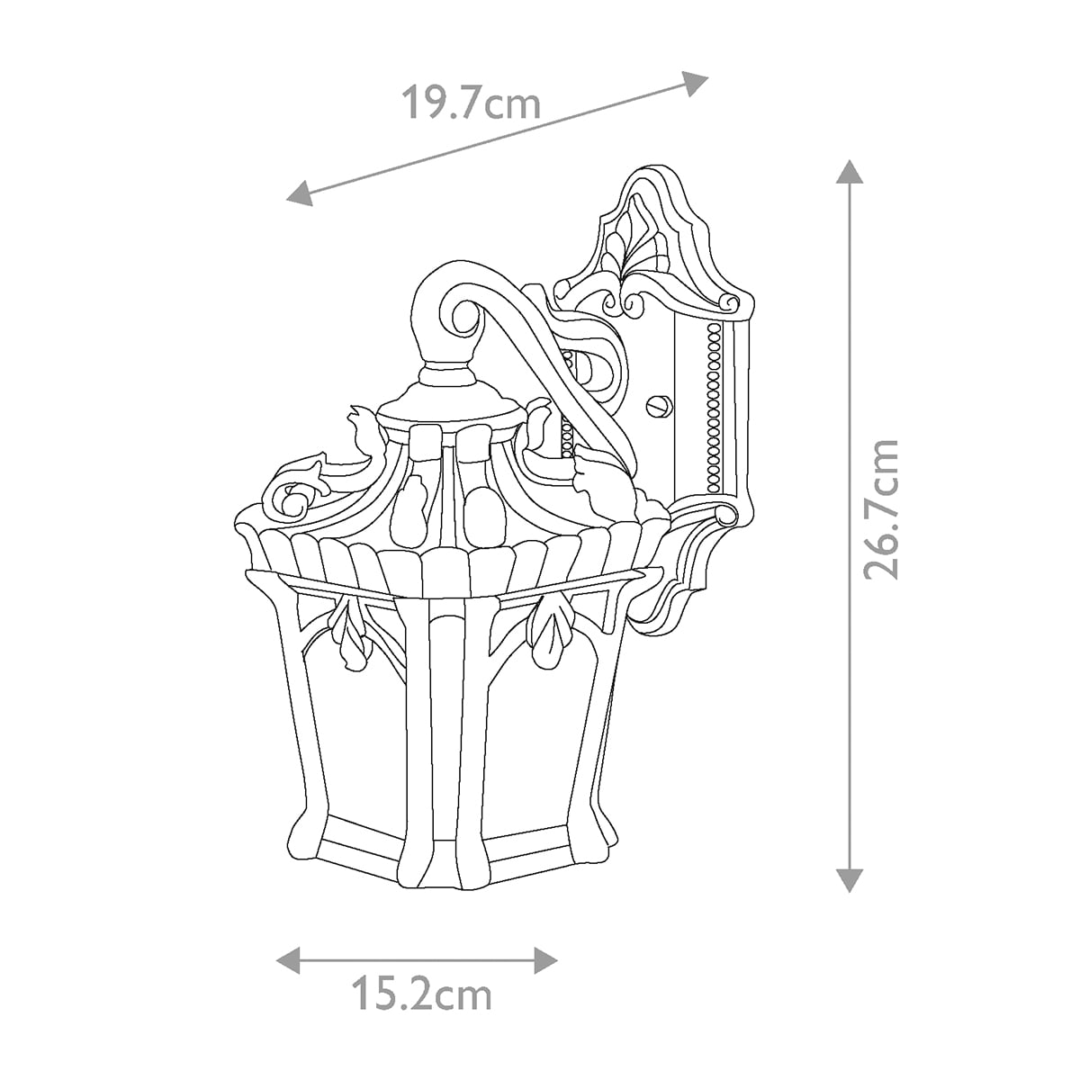 Ashcombe Court Traditional Outdoor Wall Light Aged Bronze Ashcombe Court Traditional Outdoor Wall Light Aged Bronze