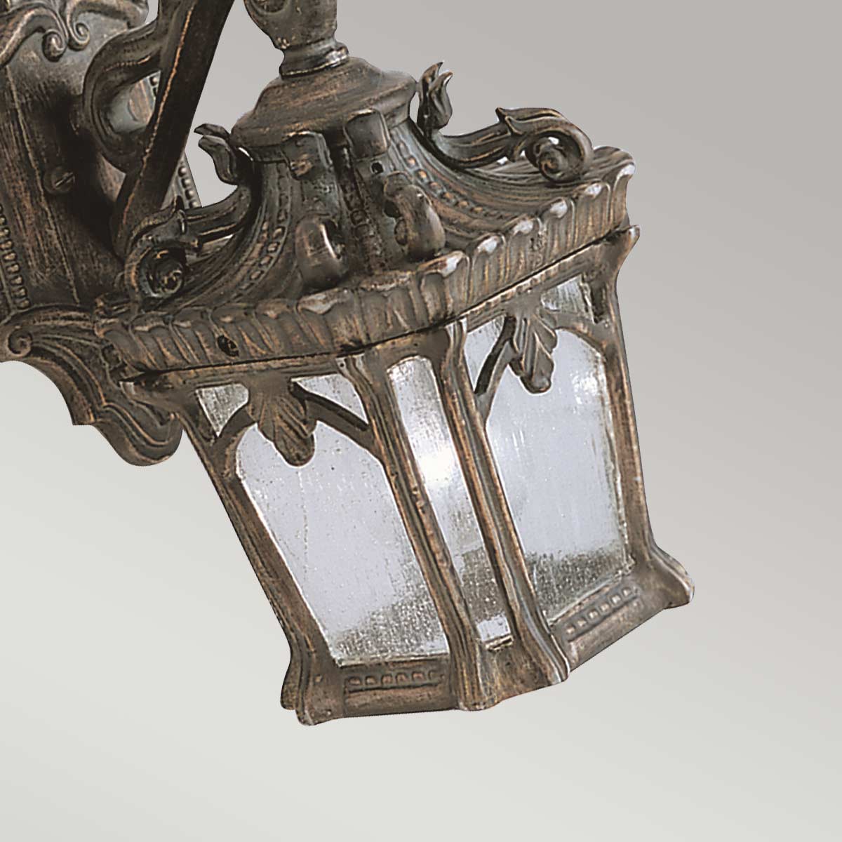 Ashcombe Court Traditional Outdoor Wall Light Aged Bronze Ashcombe Court Traditional Outdoor Wall Light Aged Bronze — detail view