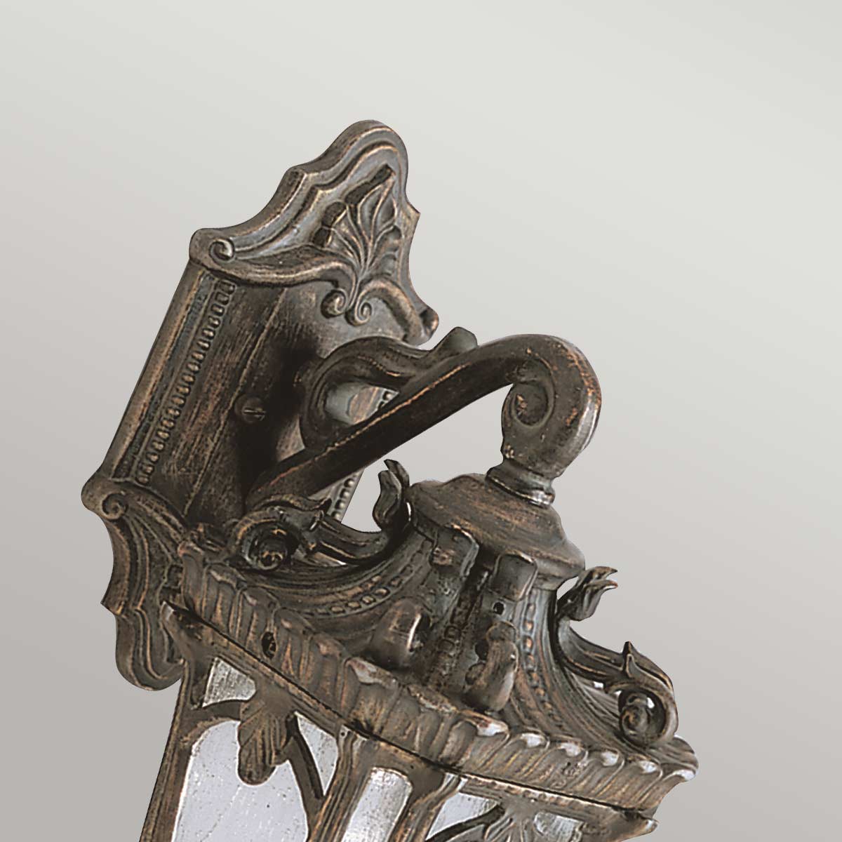 Ashcombe Court Traditional Outdoor Wall Light Aged Bronze Ashcombe Court Traditional Outdoor Wall Light Aged Bronze — detail view