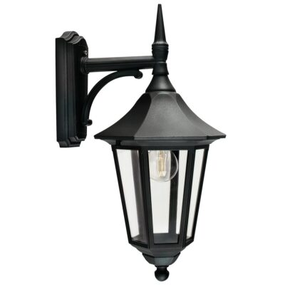 Ashcombe Grove Traditional Outdoor Wall Light Black