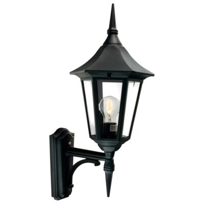Ashcombe Grove Traditional Outdoor Wall Light Black