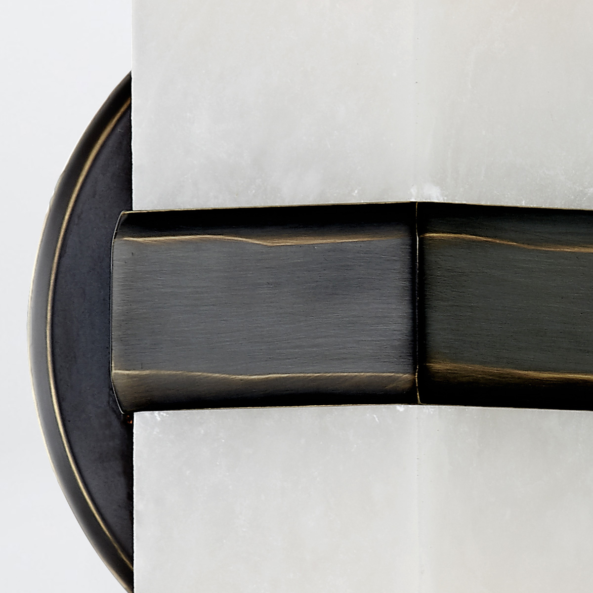 Ashcombe Grove Wall Light Bronze — detail view