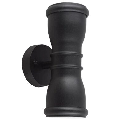 Ashcourt Downs Heritage Up & Down Outdoor Wall Light Black