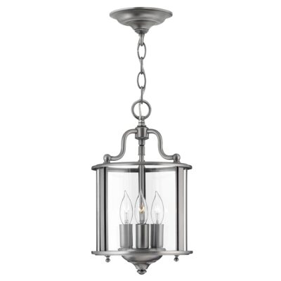 Ashcourt Manor French Provincial Lantern Pendant Pewter