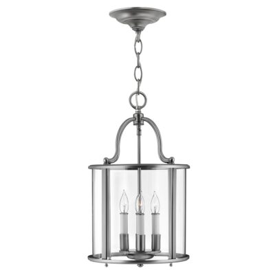Ashcourt Manor Hamptons Style 4 Light Lantern Pendant Pewter