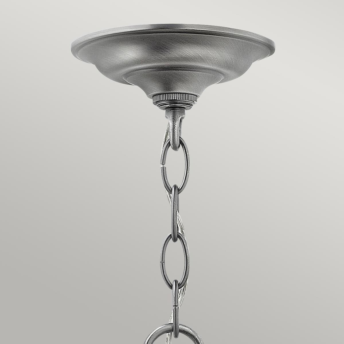 Ashcourt Manor Hamptons Style 4 Light Lantern Pendant Pewter Ashcourt Manor Hamptons Style 4 Light Lantern Pendant Pewter — detail view