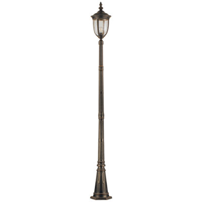 Ashcroft Traditional Outdoor Lamp Post Weathered Bronze
