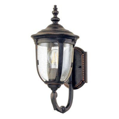 Ashcroft Traditional Outdoor Wall Lantern Weathered Bronze