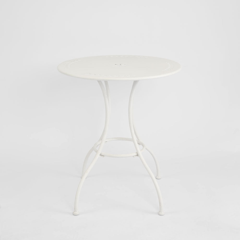 Ashden Bistro French Provincial Outdoor Table White