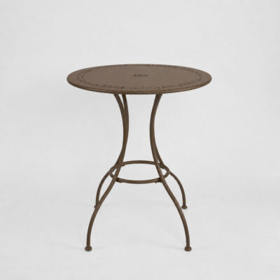 Ashden Bistro French Provincial Round Outdoor Table Brown