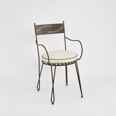 Ashden French Provincial Bistro Chair Bronze