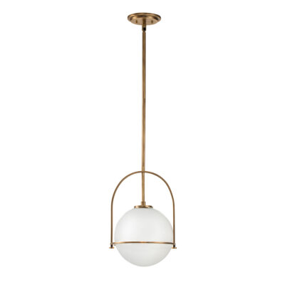 Ashdown Manor Hamptons Globe Pendant Heritage Brass