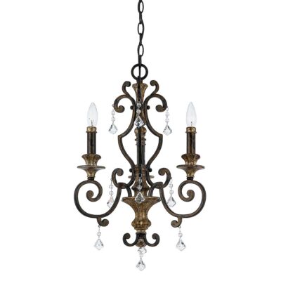 Ashendon French Provincial Chandelier Heirloom Bronze and Gold