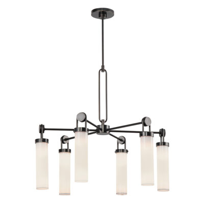 Ashford Grove Transitional Chandelier Urban Bronze