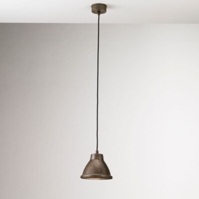 Ashgate Industrial Small Pendant Light Antique Iron