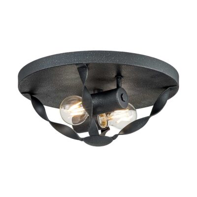 Ashgrove Estate Country Ceiling Flush Grey Ash