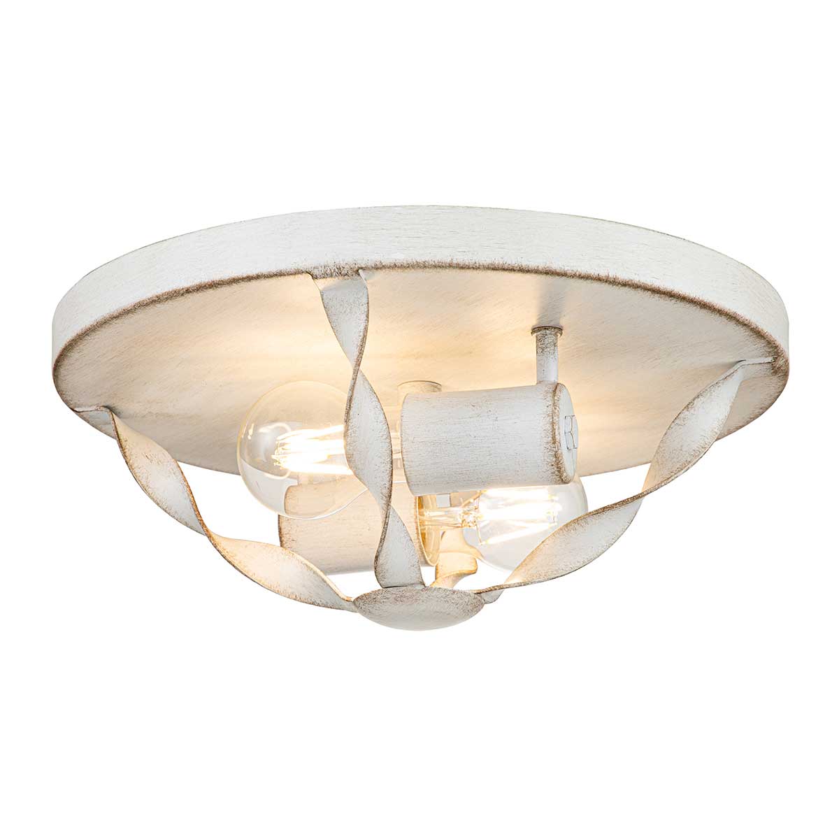Ashgrove Estate French Provincial Ceiling Flush Antique White