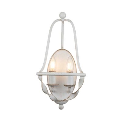 Ashgrove Estate French Provincial Wall Light Antique White