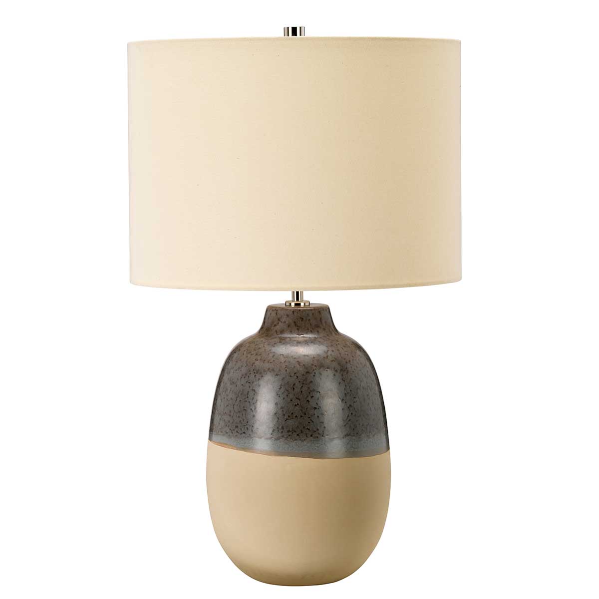 Ashgrove Park Table Lamp Grey and Beige Reactive Glaze Ashgrove Park Table Lamp Grey and Beige Reactive Glaze