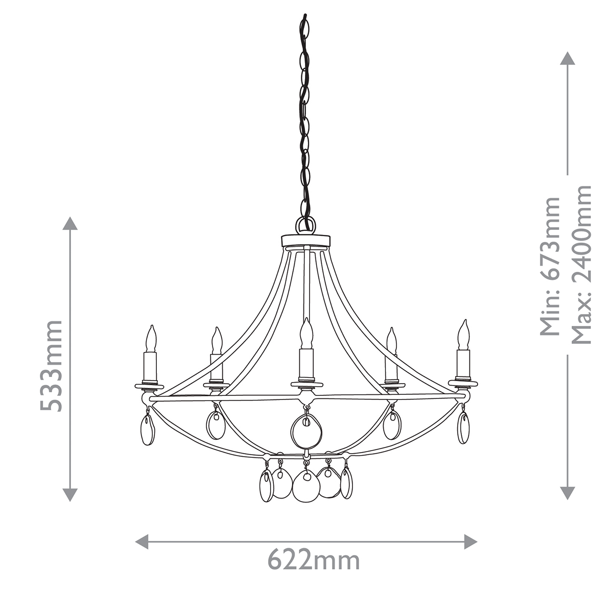 Ashmont Grand French Provincial Chandelier Aged Black with Clear Glass Ashmont Grand French Provincial Chandelier Aged Black with Clear Glass