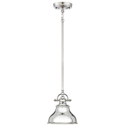 Ashwick Hamptons Dome Pendant Silver