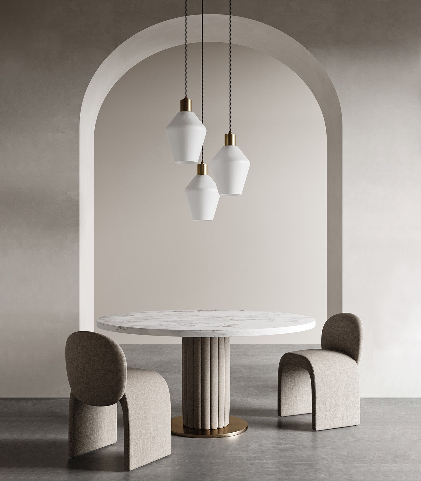 Ashworth Manor Contemporary Faceted Glass Pendant Light Ashworth Manor Contemporary Faceted Glass Pendant Light