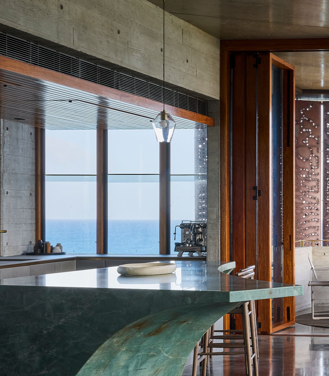 Ashworth Manor Contemporary Faceted Glass Pendant Light Ashworth Manor Contemporary Faceted Glass Pendant Light