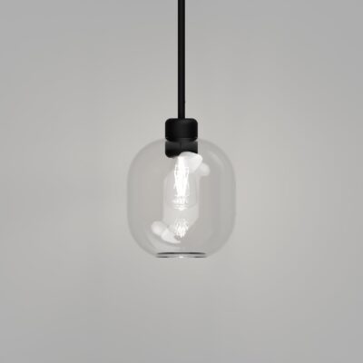 Ashworth Manor Contemporary Glass Dome Pendant Light