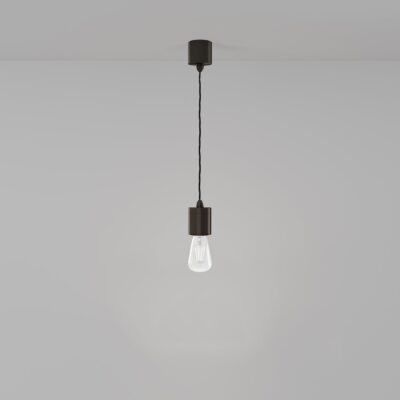 Ashworth Manor Contemporary Pendant Light Iron Old Brass