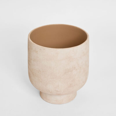 Ashworth Urn French Provincial Pedestal Plant Pot Beige