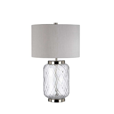 Auburnvale Hamptons Table Lamp Polished Nickel