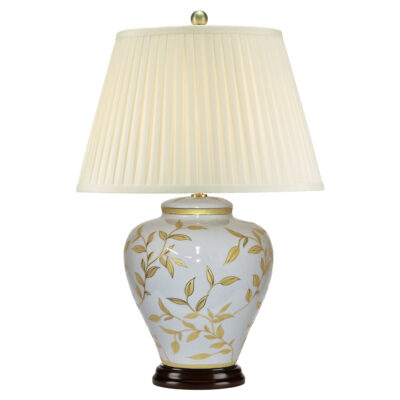 Autumn Grove French Provincial Table Lamp in Gold and Brown