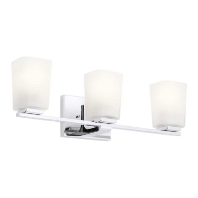 Aveline Park Polished Chrome 3 Light Wall Light