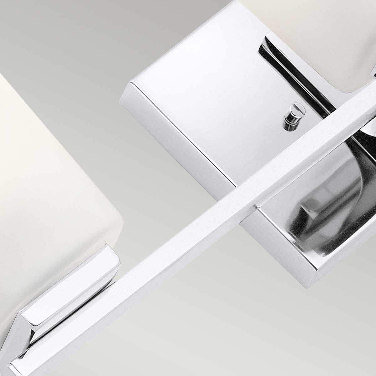 Aveline Park Polished Chrome 3 Light Wall Light Aveline Park Polished Chrome 3 Light Wall Light — detail view